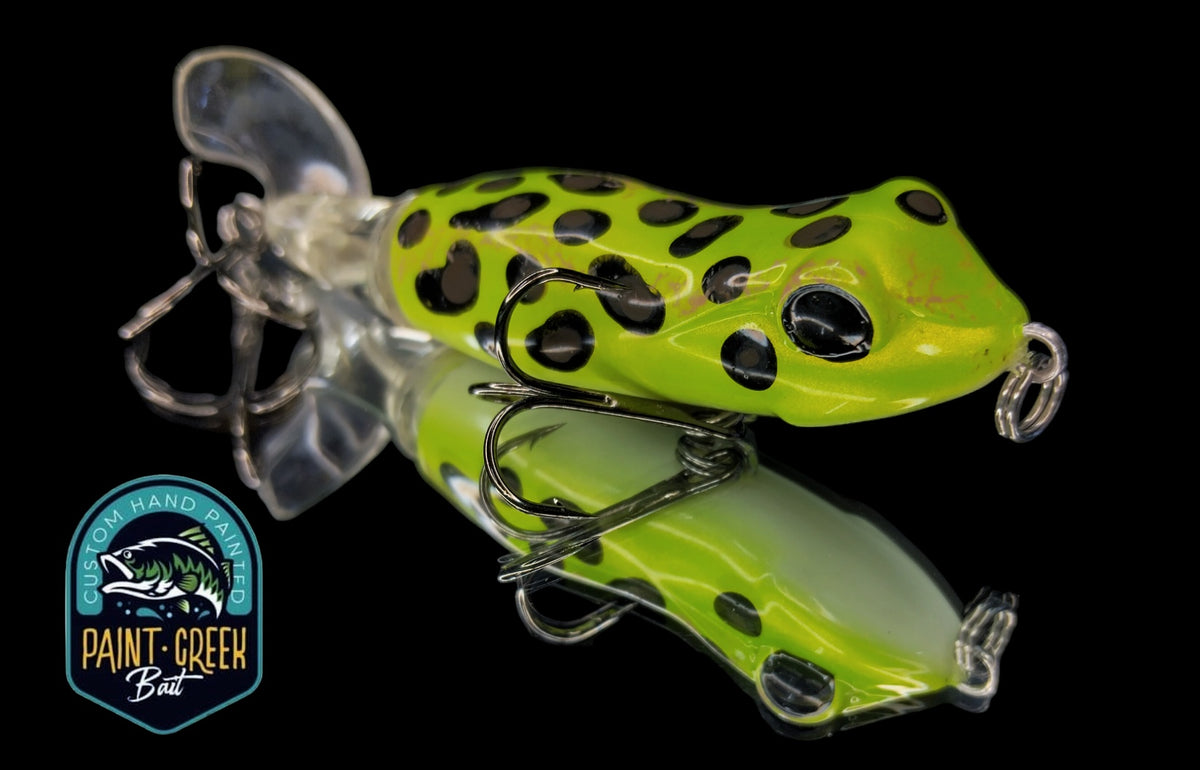 Frog Plopper Paint Creek Bait